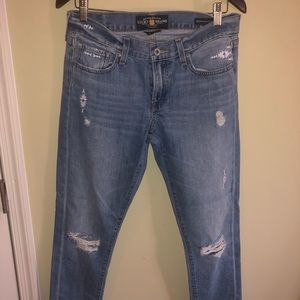 Lucky brand boyfriend slim jeans